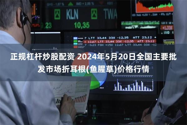 正规杠杆炒股配资 2024年5月20日全国主要批发市场折耳根(鱼腥草)价格行情