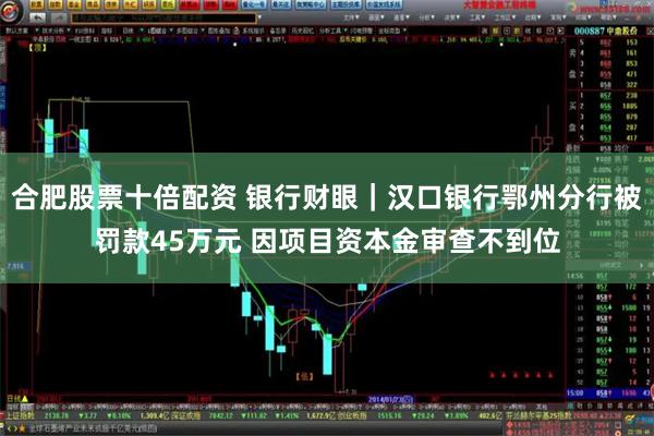 合肥股票十倍配资 银行财眼｜汉口银行鄂州分行被罚款45万元 因项目资本金审查不到位