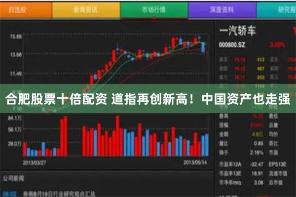 合肥股票十倍配资 道指再创新高！中国资产也走强